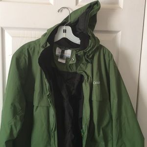 Columbia waterproof rain jacket